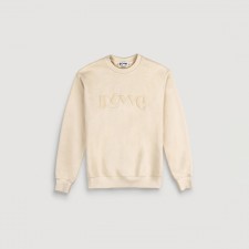 Signature Embo Sweat Shirt (Beige)