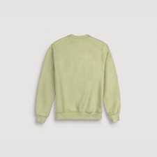 Signature Embo Sweat Shirt (Light Green)