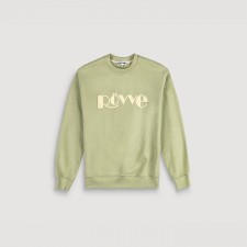 Signature Embo Sweat Shirt (Light Green)