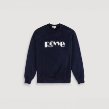 Signature Embo Sweat Shirt (Navy)