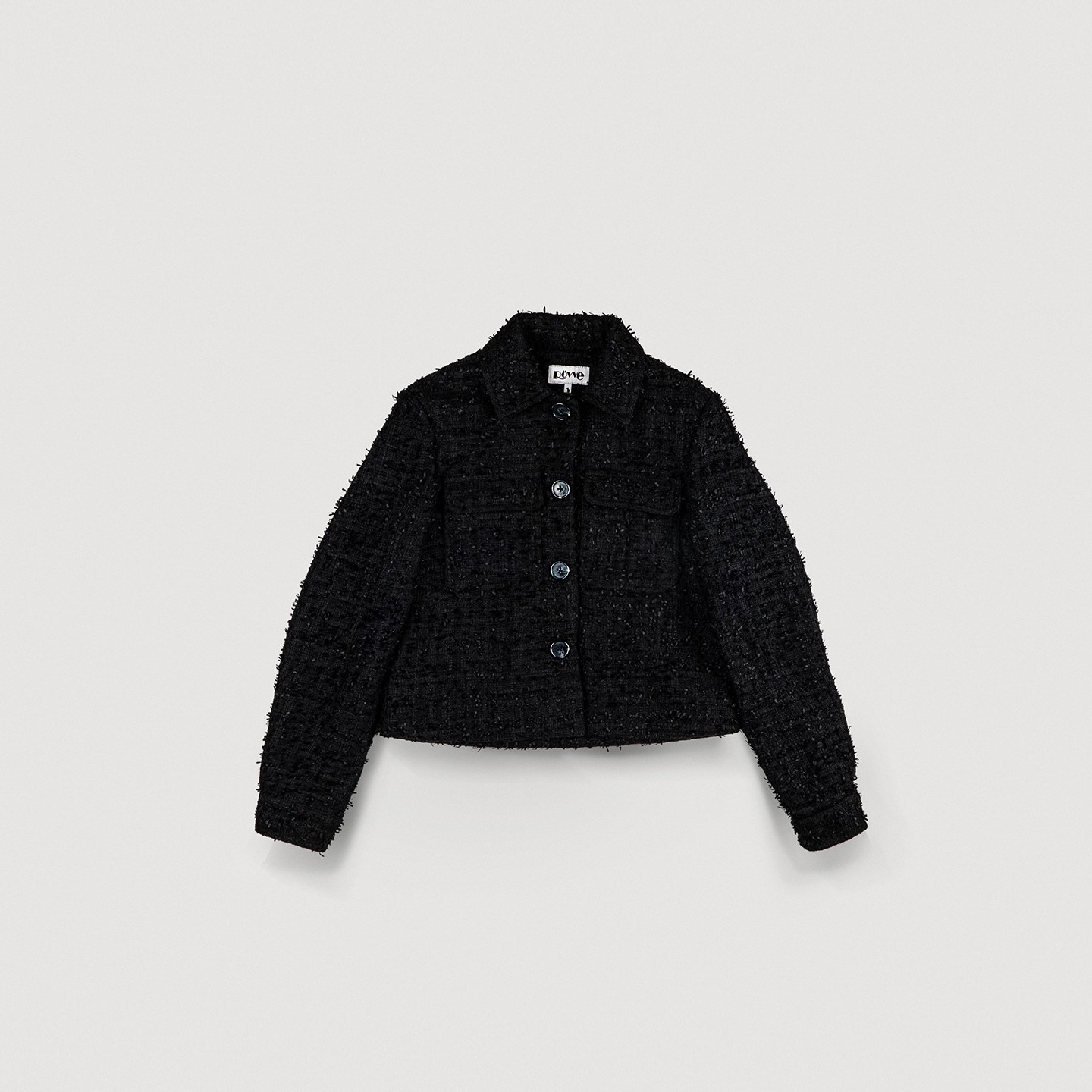 Tweed Jacket (Black)