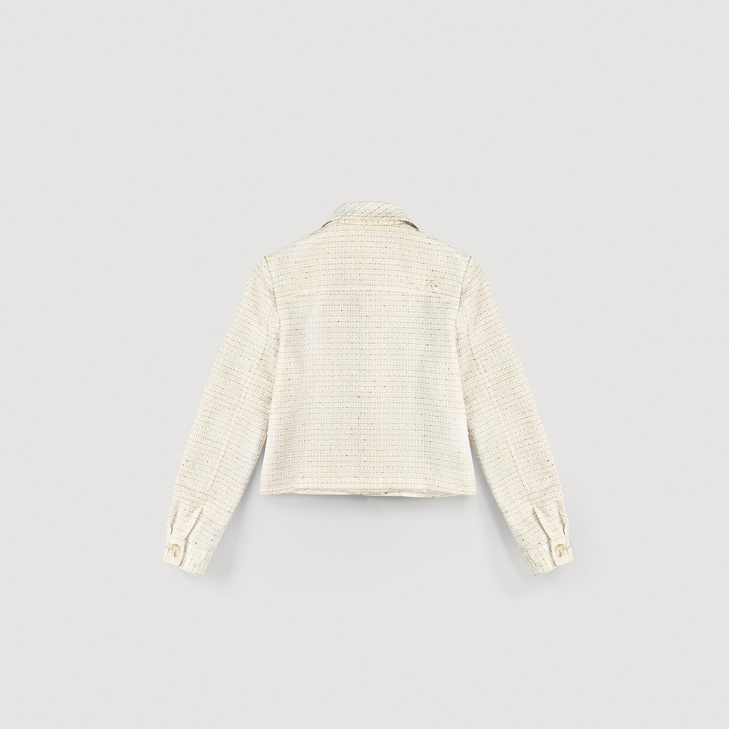 Tweed Jacket (White)