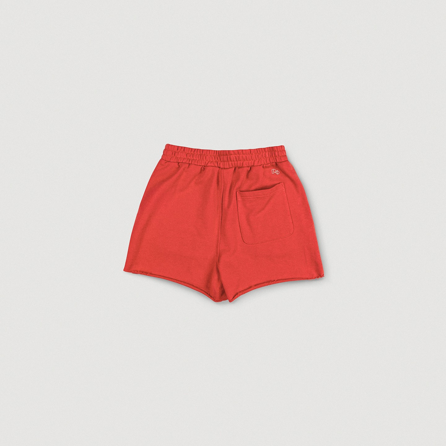 Cut Off Logo Shorts (Red)