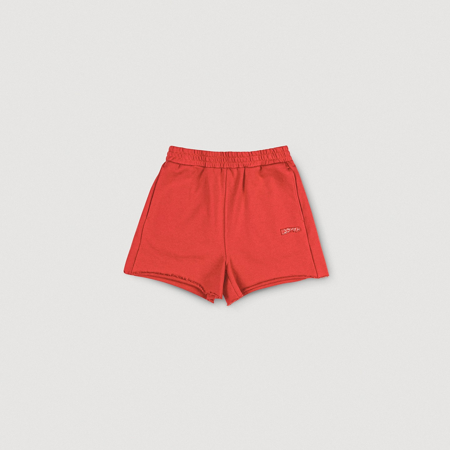 Cut Off Logo Shorts (Red)