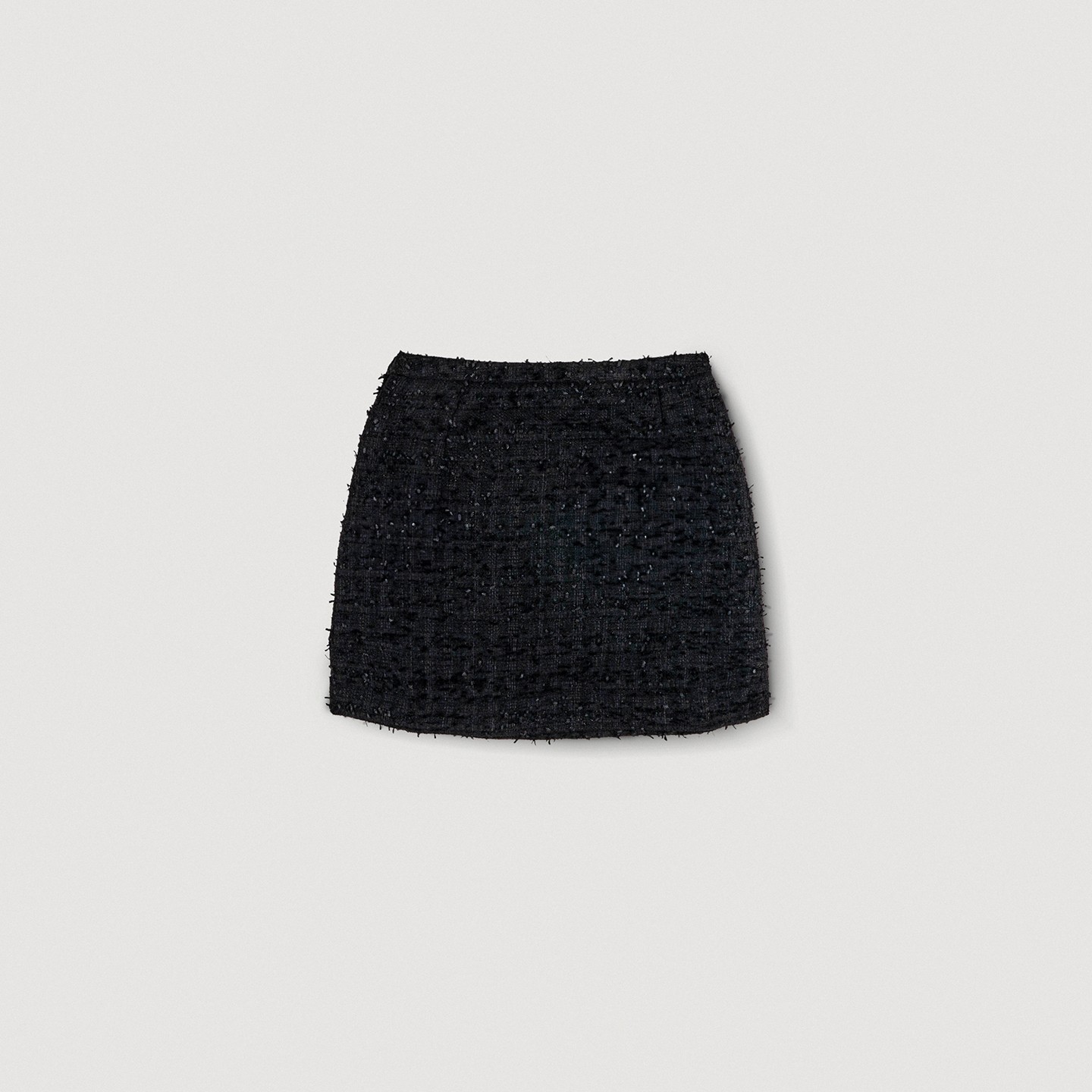 Tweed Skirt (Black)