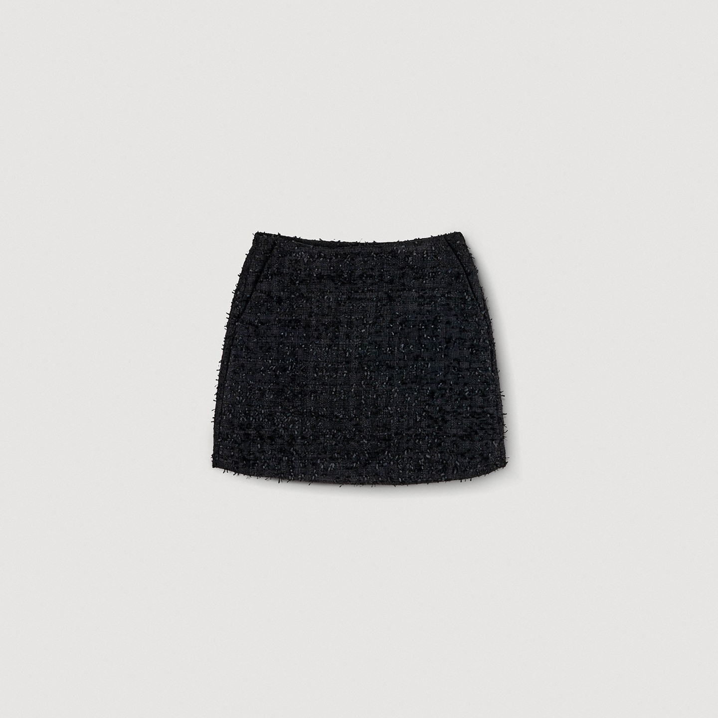 Tweed Skirt (Black)