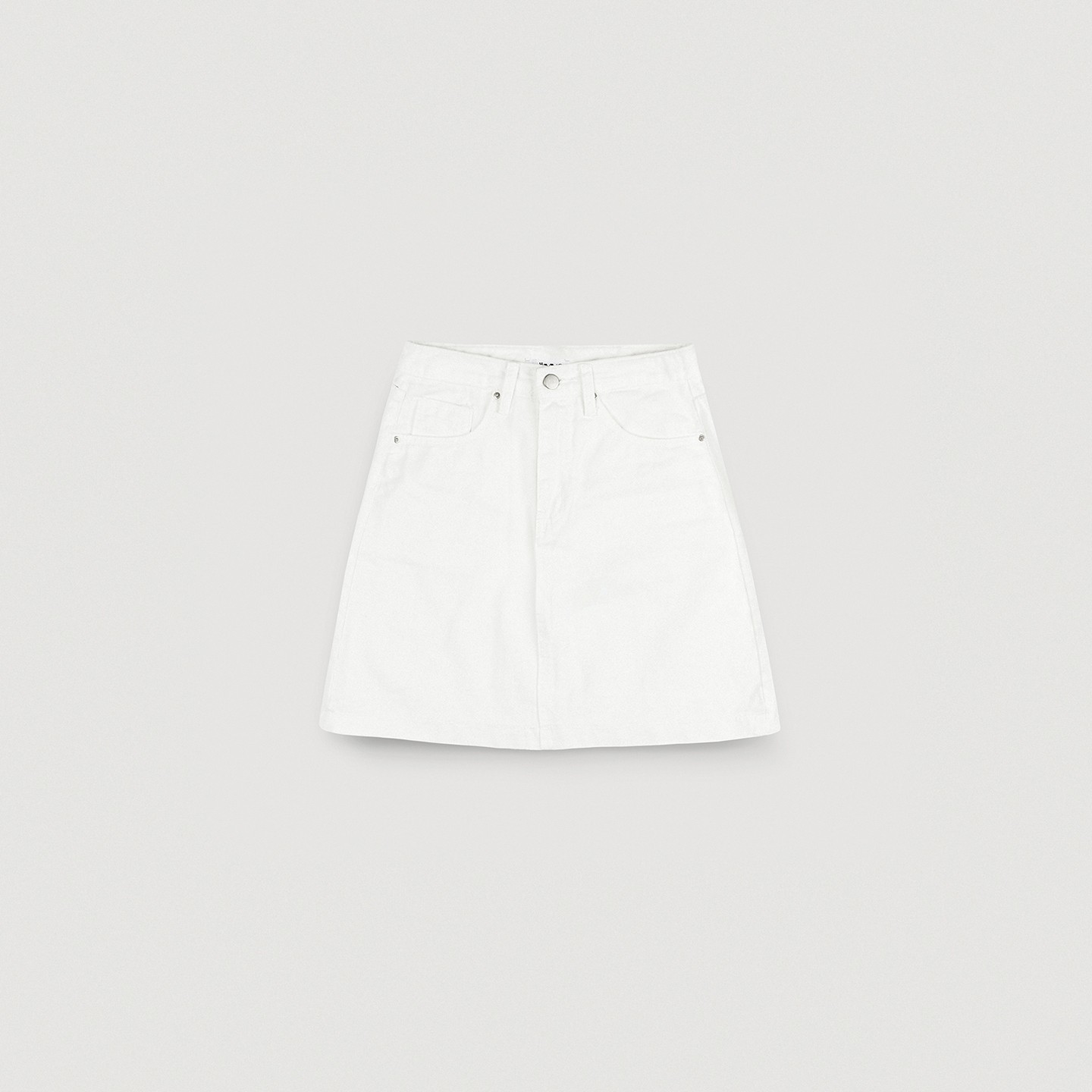 Denim Shorts (White)