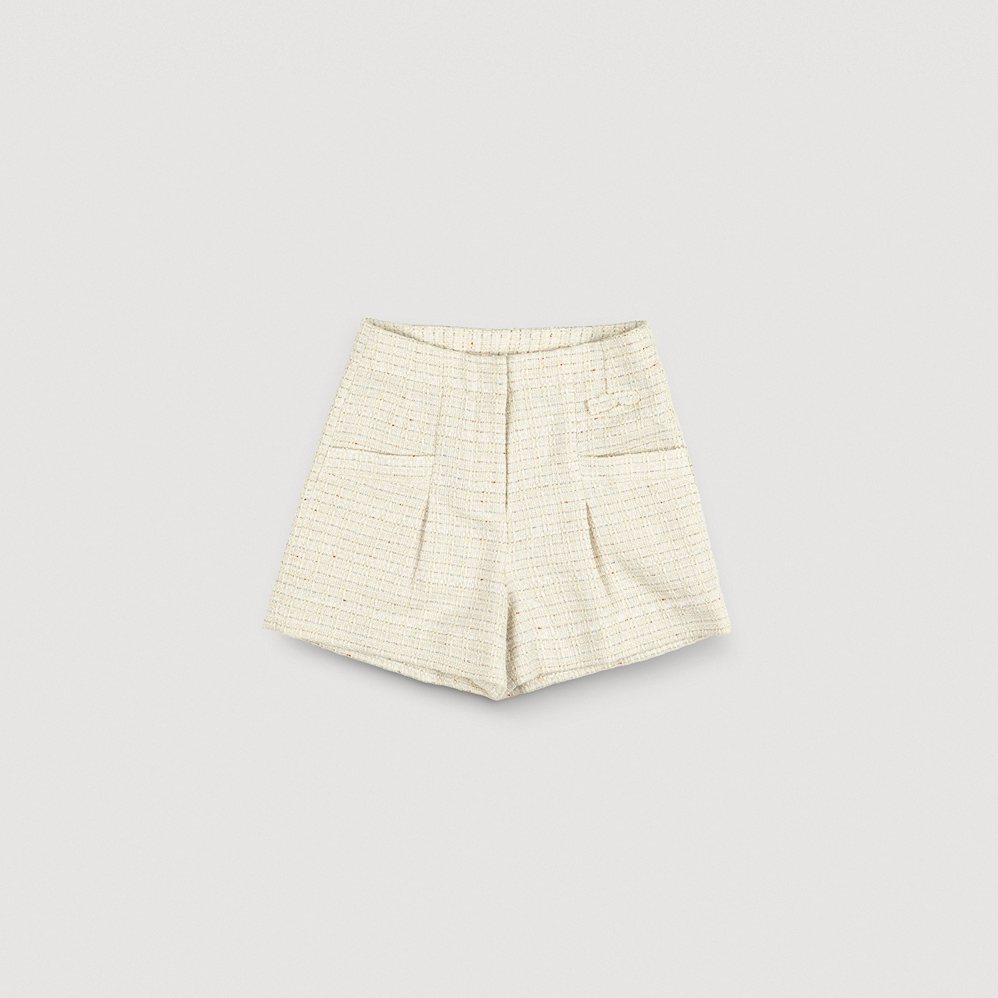 Tweed Shorts (Ivory)