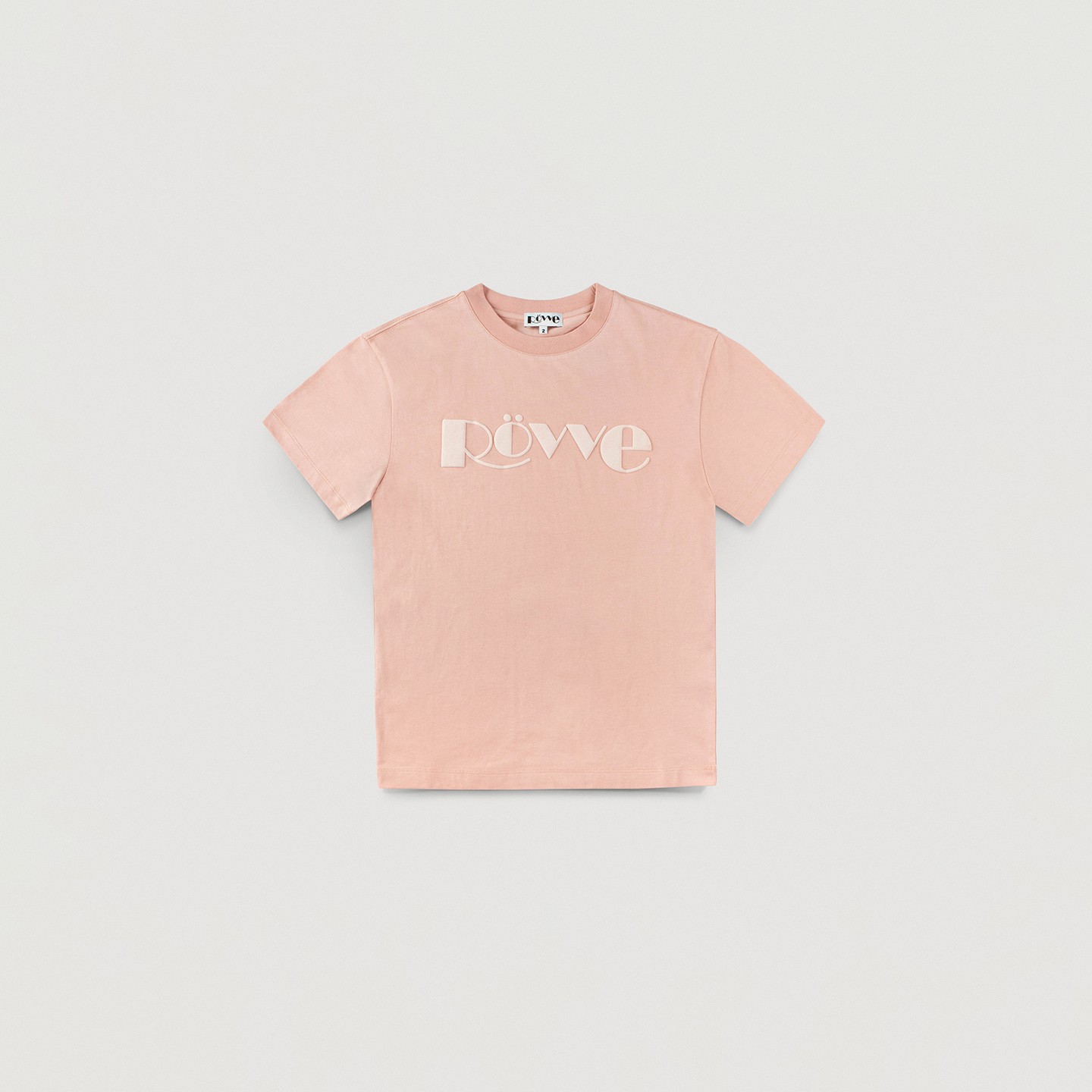 Signature Embo T-shirt (Light Pink)