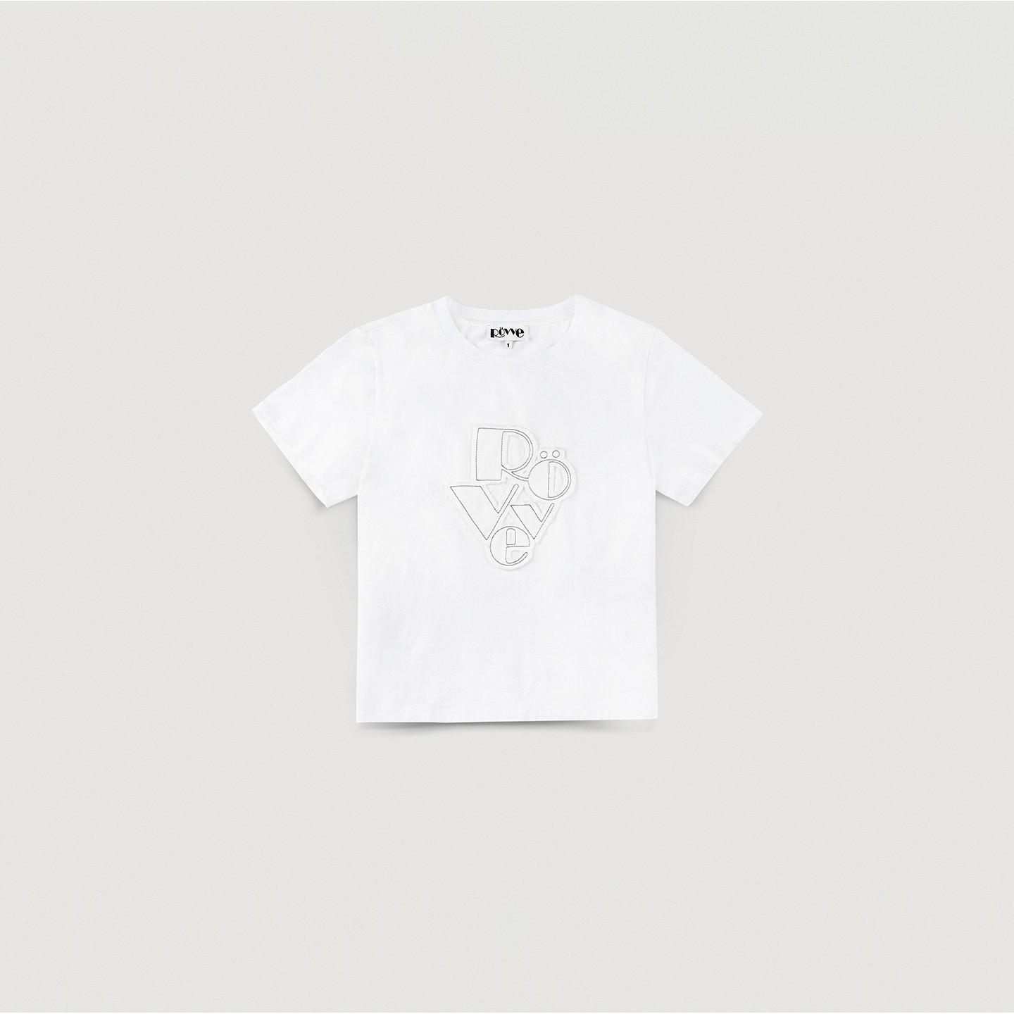 Woman Cut Off T-shirt (White)