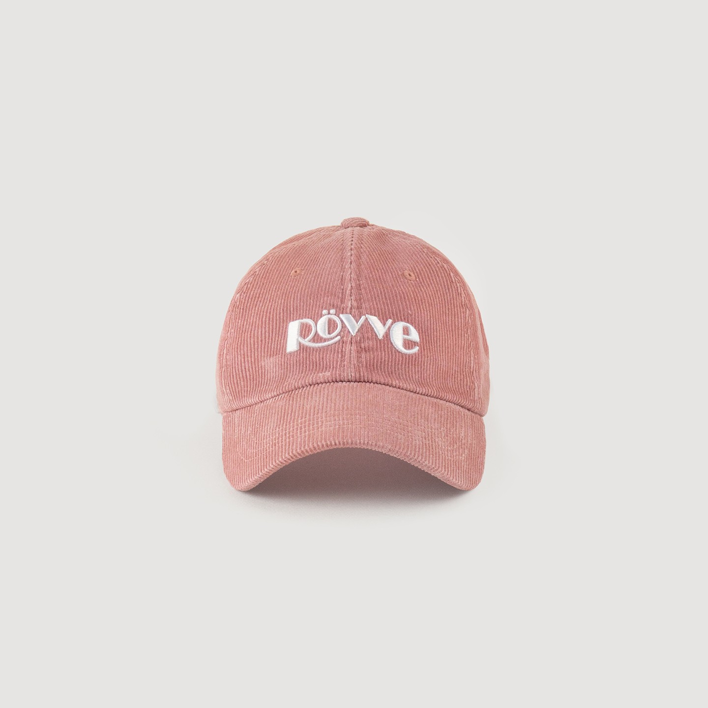 Pigment Corduroy Logo Cap (Pink)