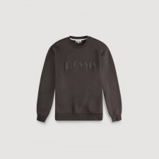 Signature Embo Sweat Shirt (Brown)